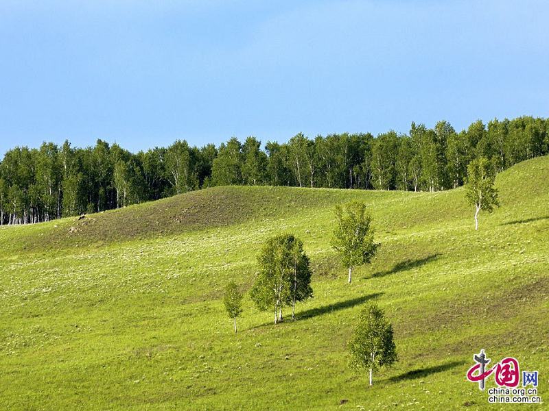 Чарующие пейзажи в степи Хулунбуир