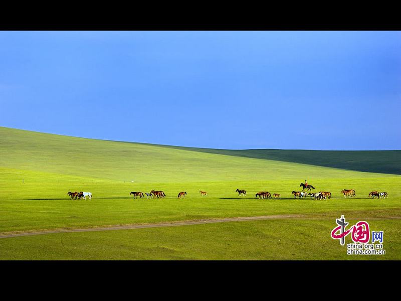 Чарующие пейзажи в степи Хулунбуир