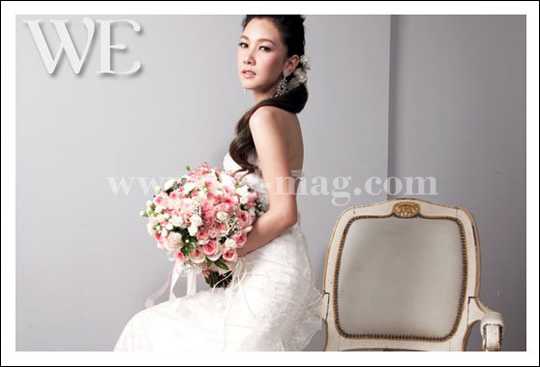 Первая красавица Таиланда Воранут Вонгсаван в свадебном платье