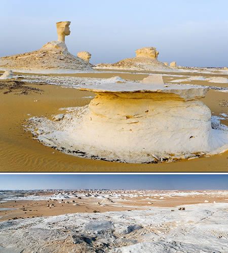 Пустыня Фарафра в Египте – белая пустыня