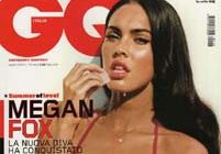 Меган Фокс на обложке модного журнала «GQ» итальянской версии