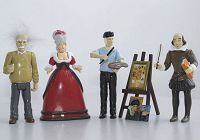 Куклы в виде исторических знаменитостей заслужили симпатию родителей Великобритании