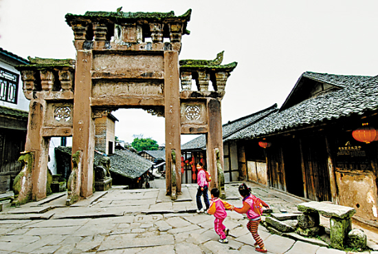 Древние поселки на юге провинции Сычуань