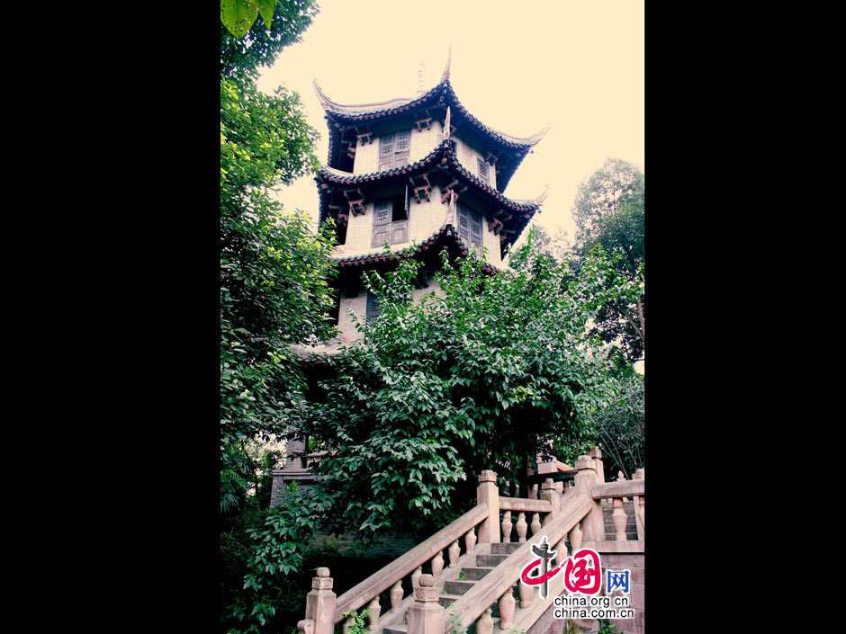 Дом-музей известного китайского поэта Ду Фу в г. Чэнду
