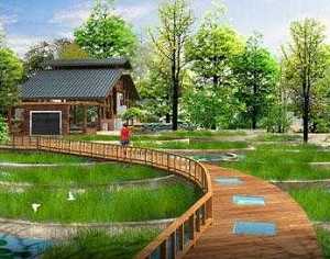 Проект в рамках зоны передовой городской практики на ЭКСПО-2010: копия парка Хошуй города Чэнду