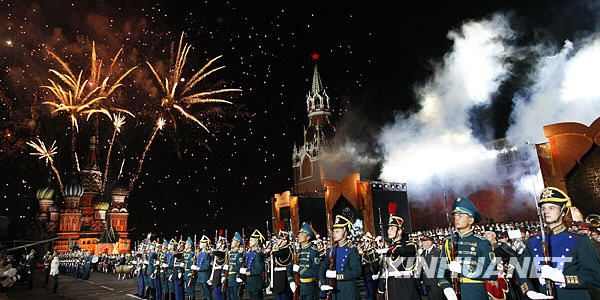 Международный фестиваль военной музыки РФ открылся в Москве