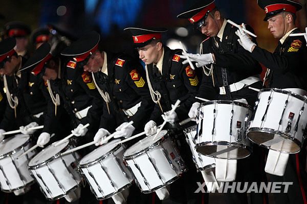 Международный фестиваль военной музыки РФ открылся в Москве