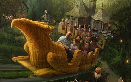 В 2010 году будет открыт тематический парк «Волшебный мир Гарри Поттера»