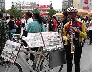 Велопробег 68-летнего китайца, посвященный ЭКСПО-2010 в Шанхае