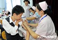Пекин стал первым городом, где стартовала вакцинация от вируса гриппа H1N1