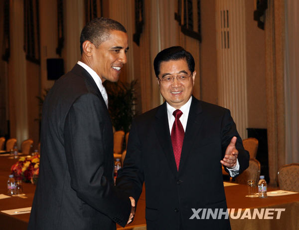 В Нью-Йорке состоялась встреча председателя КНР Ху Цзиньтао и президента США Б.Обамы