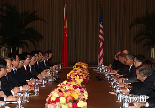 В Нью-Йорке состоялась встреча председателя КНР Ху Цзиньтао и президента США Б.Обамы