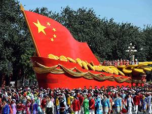 Торжественное шествие в рамках парад, посвященный 60-летию КНР