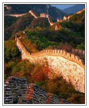 Осень на Великой Китайской стене