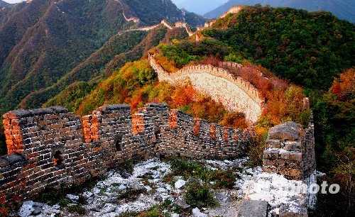 Осень на Великой Китайской стене 