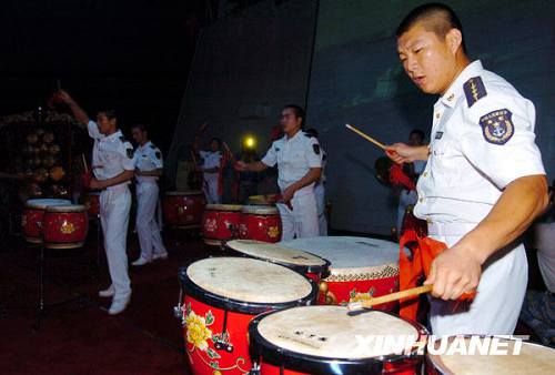 Отмечание Праздника Середины осени третьим отрядом патрулирования в Аденском заливе ВМФ Китая