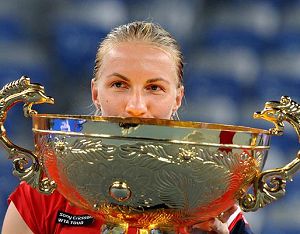 Россиянка Светлана Кузнецова выиграла теннисный турнир в Пекине