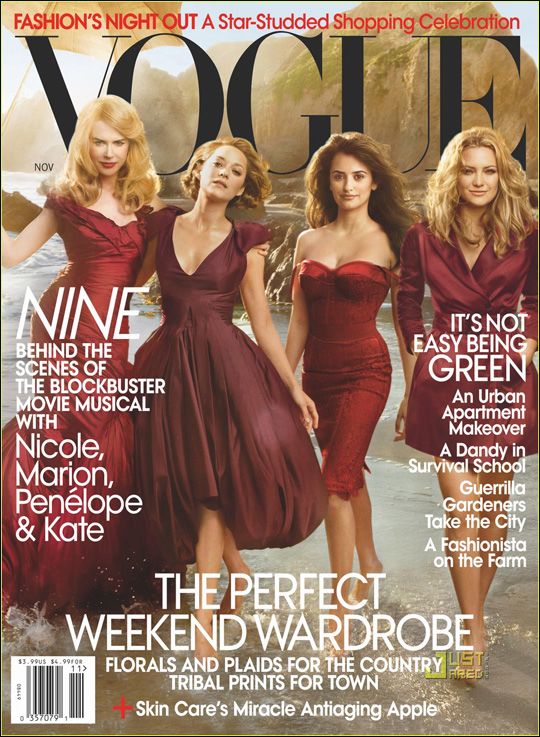 Супер-звезды Голливуда в модном журнале «Vogue» 