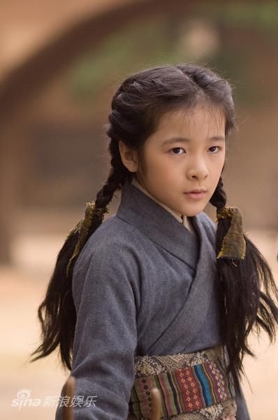 Фотографии маленькой звезды Сюй Цзяо из фильма «Хуа Мулань» 3