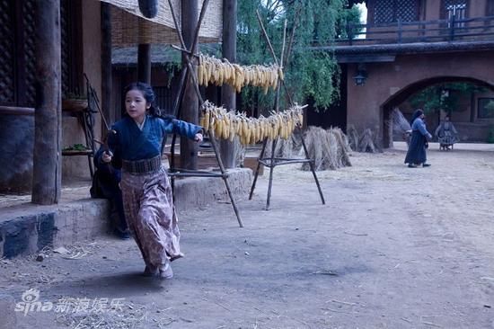 Фотографии маленькой звезды Сюй Цзяо из фильма «Хуа Мулань» 7