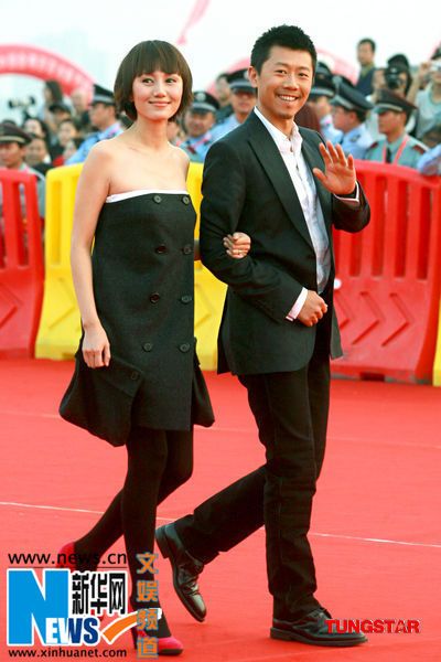 Пары звезд на 18-м Китайском кинофестивале, на котором присваиваются награды «Золотой петух» и «Сто цветов» 2