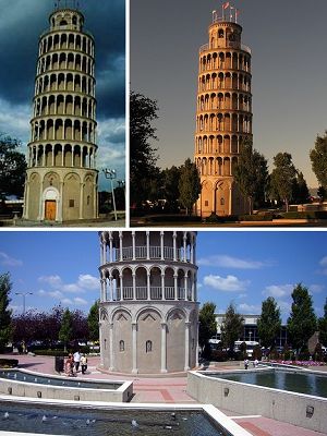 13 извеснтых косых башен в мире 