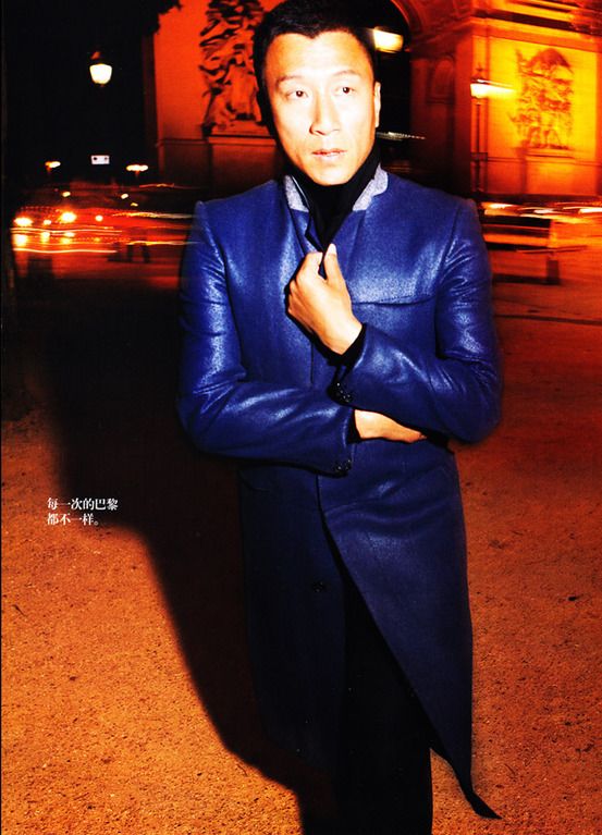 Сунь Хунлэй в модном журнале «GQ»