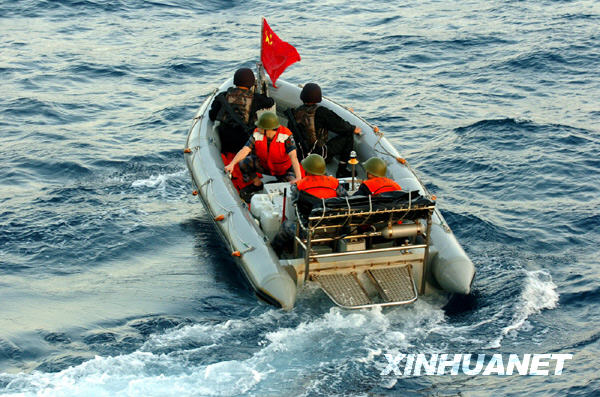 Военные корабли КНР выполнили операции по конвоированию 1000 судов