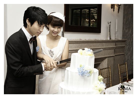 Свадебные фотографии Кан Хе Чжон и известного певца Taбло 2