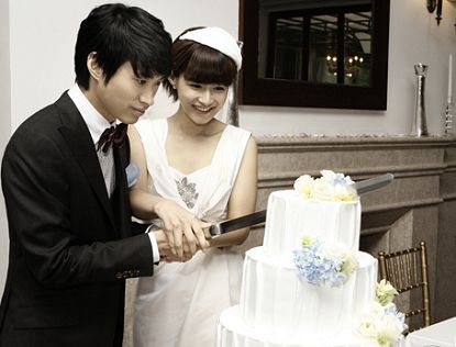 Свадебные фотографии Кан Хе Чжон и известного певца Taбло