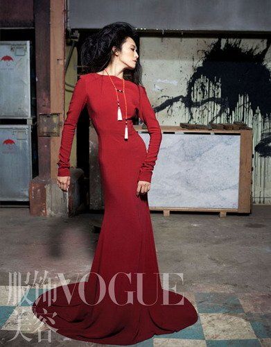 Яо Чэнь в модном журнале «Вог»