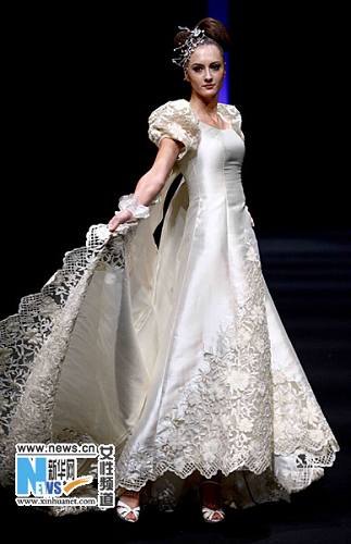 Новая коллекция свадебных платьев дазайнера Цай Мэйюе
