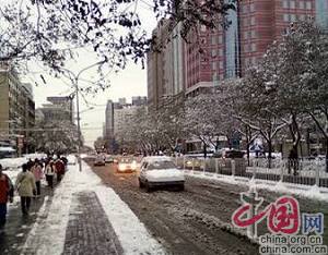 10 ноября в Пекине прошел второй крупный снегопад