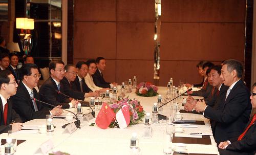 Председатель КНР выдвинул предложения по поводу развития взаимовыгодного сотрудничества с Сингапуром