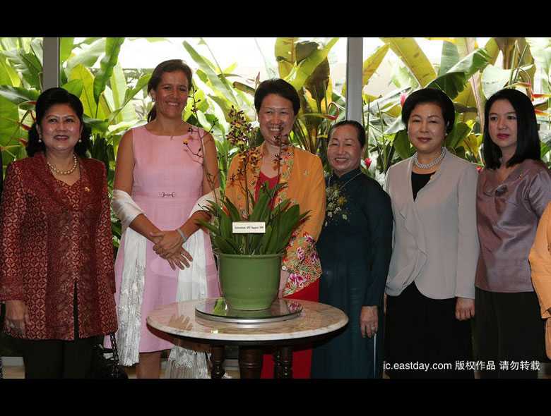Первые леди разных стран на саммите АТЭС в Сингапуре 