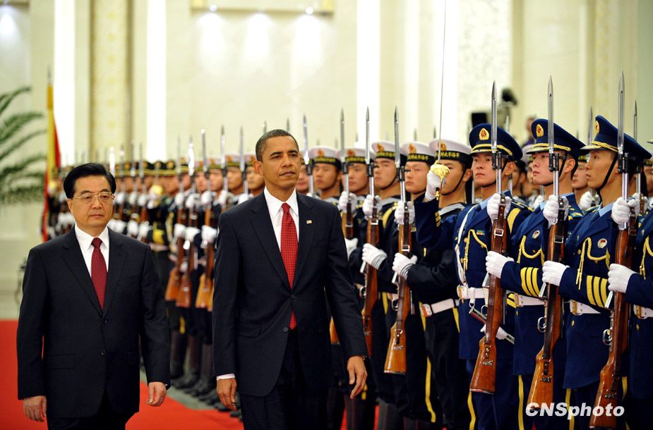 Лучшие фотографии, сделанные в ходе визита президента США Барака Обамы в Китай 6