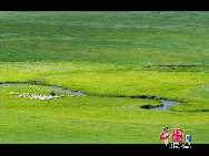 Прекрасные пейзажи Монгольского нагорья Китая