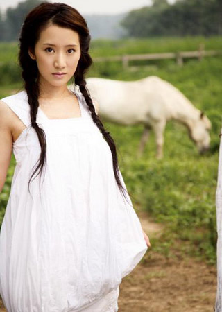 Невероятно красивая китайская актриса Ли Нянь 