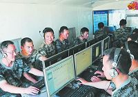 В китайской армии началось использование сети Интернет, приняты строгие технические меры для предотвращения утечек информации 
