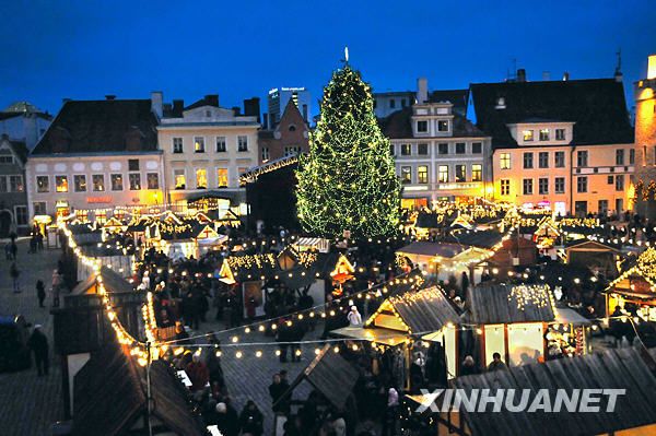 В Таллине открылась Рождественская ярмарка 1