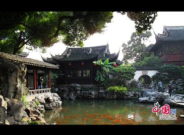 Чарующий классический парк Юйюань