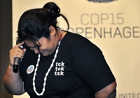 Представитель Фиджи заплакала во время выступления на Копенгагенской конференции