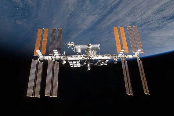 Снимки Международной космической станции