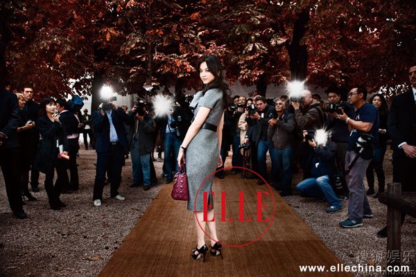 Тан Вэй на обложке журнала «ELLE»