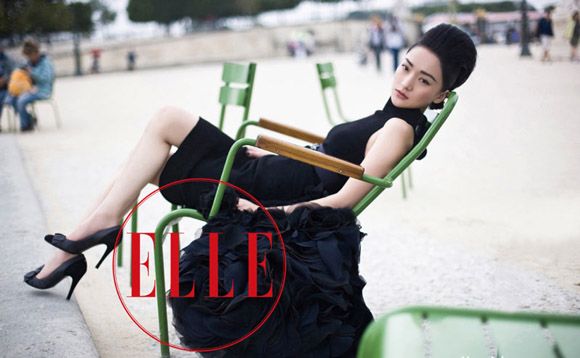 Чжоу Сюнь попала на обложку «ELLE»