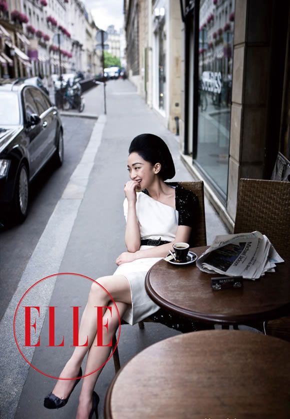 Чжоу Сюнь попала на обложку «ELLE»