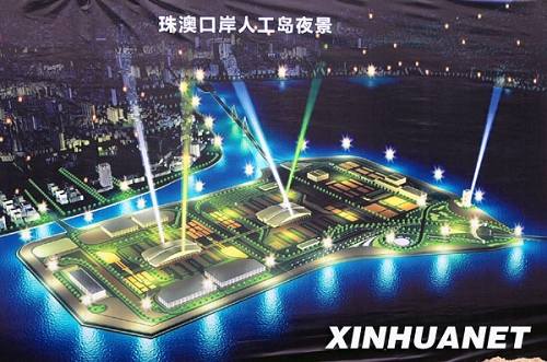 В Китае начато строительство самого протяженного в мире моста через море Сянган -- Чжухай -- Аомэнь