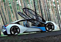 Удивительные снимки роскошного автомобиля «BMW»