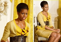 Супруга Обамы и ее модные пояса