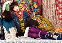 Модная короткая прическа красивой южнокорейской актрисы Хан Хё Чжу